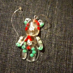 Teddy Bear KeyChain With Beads